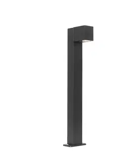 Zahradne stlpove lampy Priemyselná vonkajšia stojaca lampa čierna 65 cm IP44 - Baleno