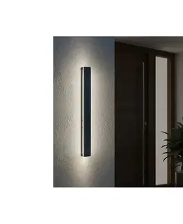 LED osvetlenie  LED vonkajšie nástenné svietidlo MIRANA LED/12W/230V 4000K IP44 60 cm čierna 004721