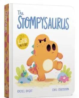 Leporelá, krabičky, puzzle knihy The Stompysaurus Board Book - Rachel Bright,Chris Chatterton