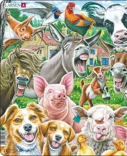 LARSEN puzzle Larsen Puzzle Puzzle Domáce zvieratka - Selfie Larsen CZ1-ZZ