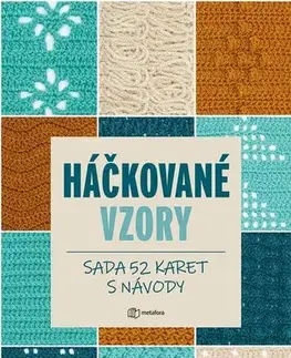 Pletenie, hačkovanie, vyšívanie, paličkovanie Háčkované vzory - Sada 52 karet s návody - Esme Crick,Eva Fuková