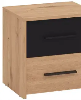 Všetky produkty Nočný stolík Varadero artisan/čierny NO2F 11011630