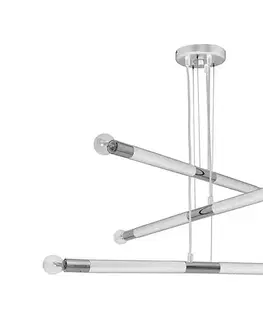 Svietidlá  Luster na lanku BASTONE WHITE 6xE14/40W/230V MLP6568