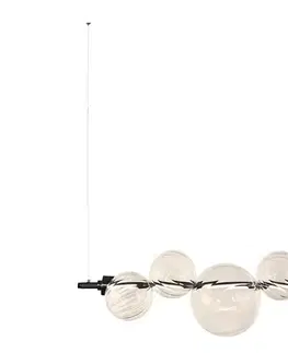Svietidlá  LED luster na lanku PLAYA LED/12W/230V čierny 34-50502
