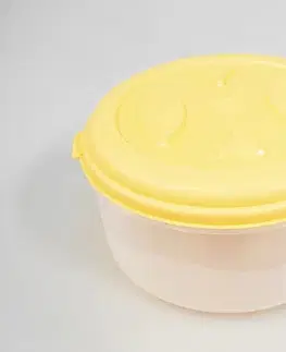 Dózy na potraviny MAKRO - Dóza okrúhla s vekom 1L, 15x8cm