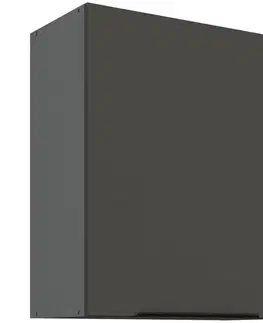 Kuchynské skrinky visiace Kuchynská skrinka Aria-Gr/Ant Anti Fingerprint 60g-72 1f
