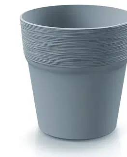 Záhrada Pot Furu Round - svetlosivá