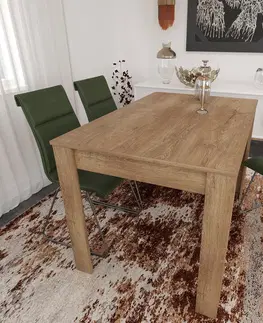 Konferenčné stolíky Jedálenský stôl Single Caucasian Oak
