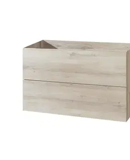 Kúpeľňový nábytok Mereo Aira, kúpeľňová skrinka 100 cm, dub Kronberg CN722SN