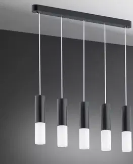 Lampy nad stôl do jedálne Lampa Eliot 5pl 63046 LW5