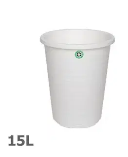 Odpadkové koše Kinekus Kôš na papier 15L, ECO plast, biely