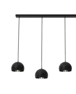 Svietidlá  Luster na lanku COOL 4xE27/60W/230V čierna 3740