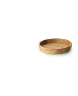 Dózy na potraviny Continenta C4134 - Drevěná miska 25x4,8 cm dub C4134