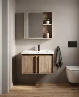 Kúpeľňový nábytok REA - Súprava kúpeľňového nábytku s umývadlom Gama T25023 QHM 60CM REA-M0203