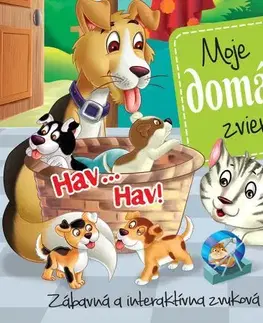 Zvukové knihy Moje domáce zvieratká - zvuková mobil
