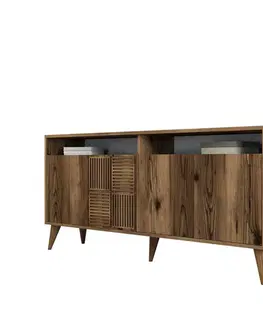Komody Konzolový stolík Milan 160 - Walnut