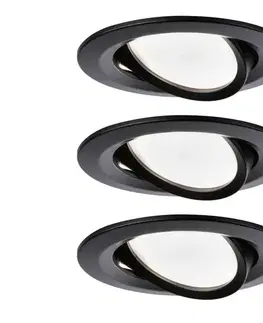 Svietidlá Paulmann 94472 - SADA 3xLED/6W IP23 Stmievateľné kúpeľňové svietidlo NOVA 230V 94472