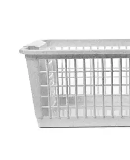 Košíky úložné ALFA PLASTIK - Minikošík stohovateľný 36x26x15cm