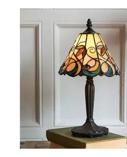 Lampy Endon 64196 - Stolná lampa Tiffany JAMELIA 1xE14/40W/230V pr. 20 cm 64196