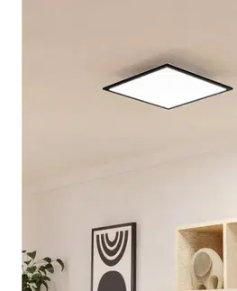 Svietidlá Eglo 902369 - LED stropné svietidlo MORADILLO LED/18,8W/230V 40x40 cm čierne 902369