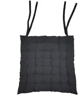 Bytový textil Podsedák SSE-JBT-1008 40x40 cm tmavosivý
