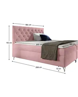 Boxspring Boxspringová posteľ GUINEVRA 4 Tempo Kondela