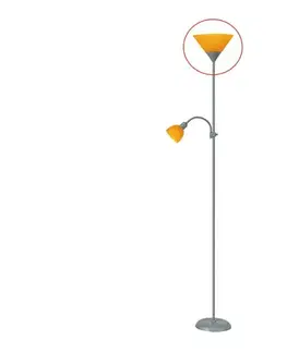 Lampy Rabalux 4026 - Náhradné tienidlo pre stojaciu lampu ACTION E27, veľké, oranžové 9808