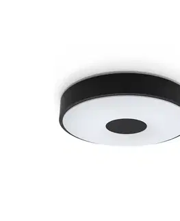 Svietidlá Philips - LED Stmievateľné stropné svietidlo COINER LED/24W/230V 2700K čierna 8720169301290