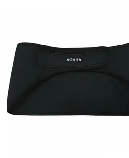 Ľadvinové pásy na otužovanie Agama Nylon X4 4mm čierna - 4XL