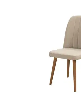 Jedálenské zostavy Stolička Vina 1005 - Oak, Cream