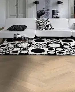 Herringbone KAHRS Herringbone Dub cd krémovo biely 111PCDEKFVKE600