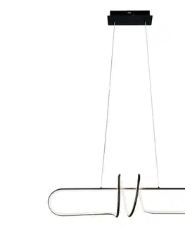 Svietidlá  LED Luster na lanku VERTIGO LED/54W/230V čierna ML1576