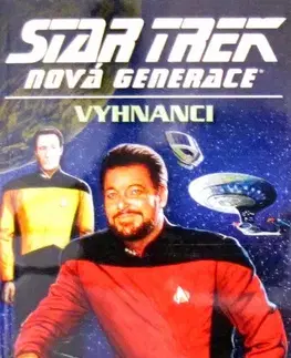 Sci-fi a fantasy Star Trek nová generacia Vyhnanci - Howard Weinstein