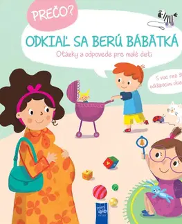 Leporelá, krabičky, puzzle knihy Prečo? Odkiaľ sa berú bábätká