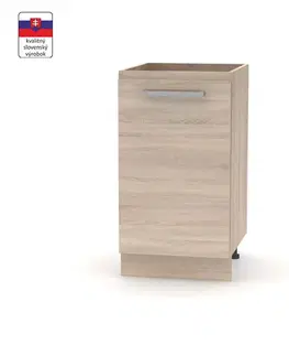 Kuchynské dolné skrinky KONDELA Nova Plus NOPL-063-0S kuchynská skrinka dub sonoma