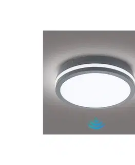 Záhradné lampy BRILAGI - LED vonkajšie svietidlo so senzorom BENE LED/24W/230V priemer 26 cm IP54 BRI047