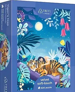 500 dielikov Trefl Puzzle Spiaci tiger 500 Trefl