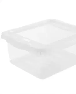 Prútené koše Plastový box Clearbox