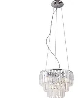 Svietidlá MAXLIGHT P0259 - Luster na lanku MONACO 9xG9/40W/230V pr. 42 cm chróm P0259