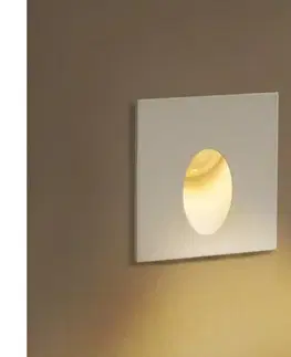 Záhradné lampy BRILAGI - LED vonkajšie zapustené svietidlo STAIRDOT LED/2W/230V biele IP65 hranaté BRI305