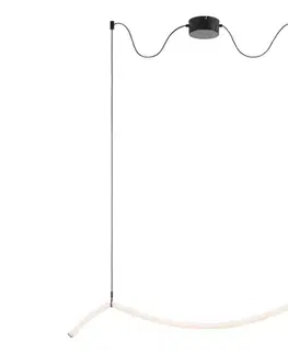 Svietidlá Markslöjd 108873 - LED stmievateľný luster na lanku MELT LED/13W/230V čierny 108873