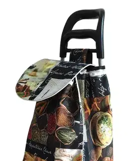 Nákupné tašky a košíky MAKRO - Taška na kolieskach, úložný priestor 32x18x55cm