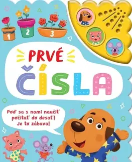 Zvukové knihy Prvé čísla - 3 zvukové tlačidlá - Claire Mowat,James Phoenix