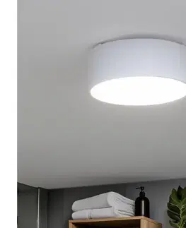 Svietidlá Brilagi - Kúpeľňové stropné svietidlo POOL 2xE27/15W/230V pr. 30 cm IP54 biela FG-R300-E27-WHT