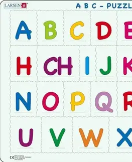 LARSEN puzzle Larsen Puzzle Puzzle Abeceda - Veľké písmená Larsen LS1327-SK