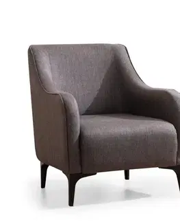 Kreslá Kreslo ušiak Belissimo - Dark Grey
