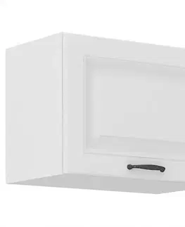 Kuchynské skrinky visiace Kuchynská skrinka STILO biely mat/biely 50gu-36 1f