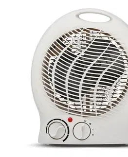 Ventilátory  látor s vykurovacím telesom ZEFIR 1000/2000W/230V biela KGML