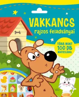 Nalepovačky, vystrihovačky, skladačky Vakkancs rajzos feladványai
