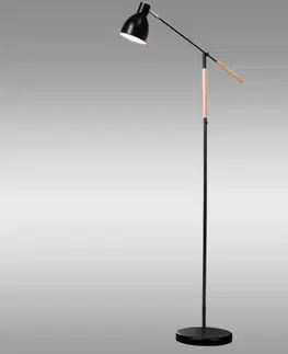 Lampy do obývačky Stojanová lampa Hd1625f Black Lb